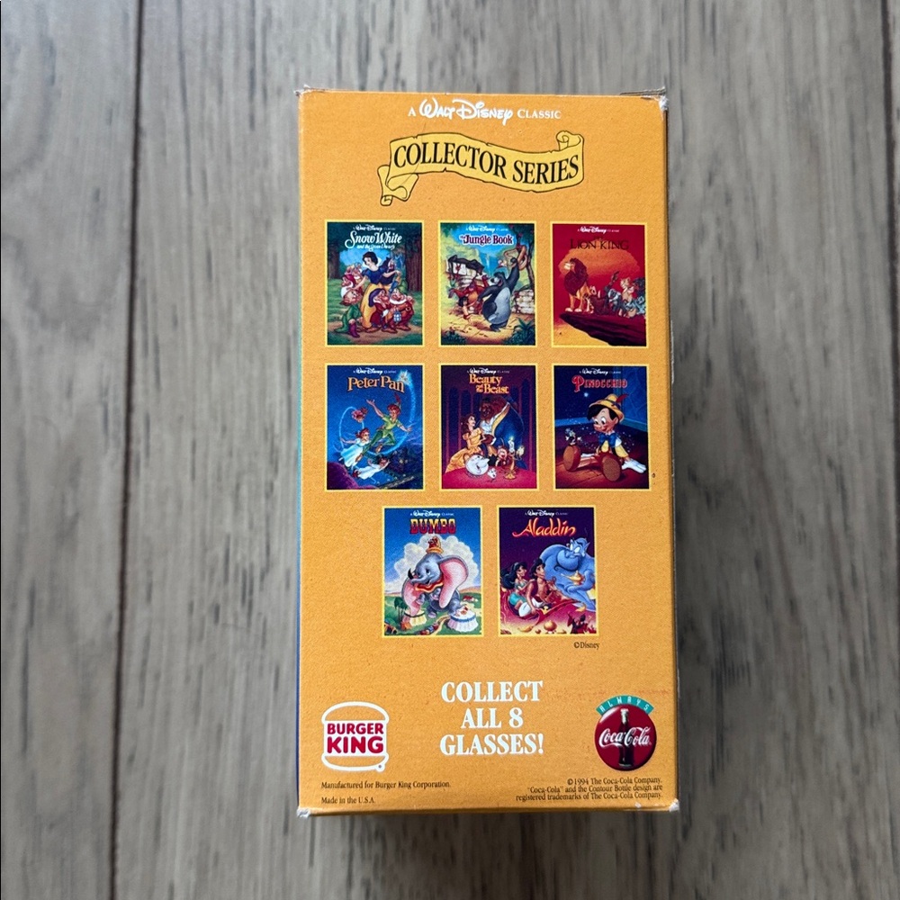 Vintage Disney Burger King Collector Series Cups Snow White, Lion King, and More - Picture 9 of 9